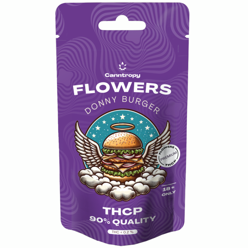 Canntropy THCP kwiat Donny Burger 90% jakości, 1 g - 100 g