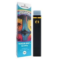 Canntropy THCB Vape Pen Tropical Zkittles, THCB 95% quality, 1 ml