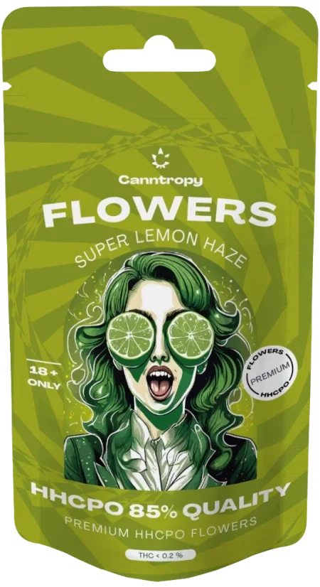 Canntropy HHCPO Flower Super Lemon Haze, ποιότητα HHCPO 85%, 1 g - 100 g