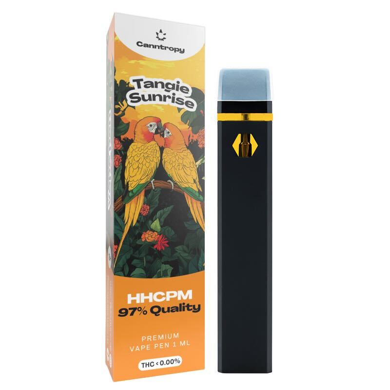 Canntropy HHCPM Vape Pen Tangie Sunrise, HHCPM 97% kvaliteet, 1 ml