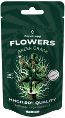 Canntropy HHCH Flower Green Crack, qualità HHCH 90 %, 1 g - 100 g