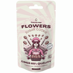 Canntropy Flor CBG9 Sugar Cookie, Qualidade CBG9 85%, 1 g - 100 g