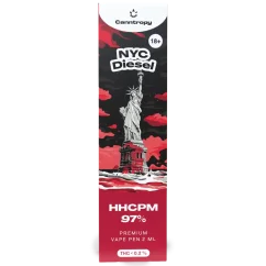 Canntropy HHCPM Vape Pen NYC Diesel, HHCPM 97% kvalitete, 2 ml