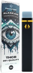 Canntropy THCB jednokratna Vape Pen Alaskan Thunderfuck, THCB kvaliteta 95%, 1 ml