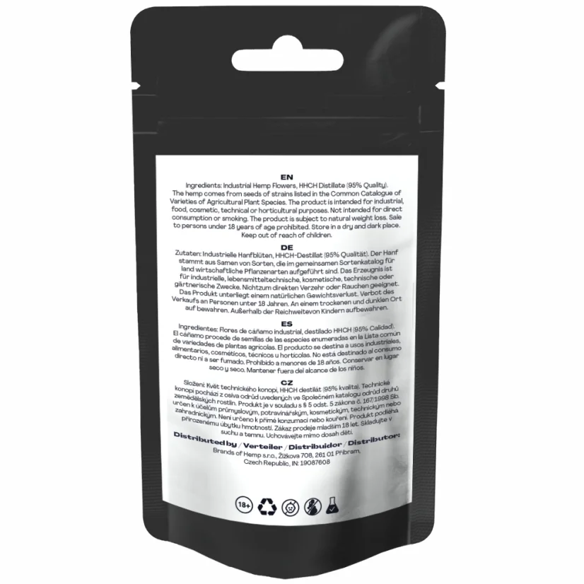 Canntropy HHCH Λουλούδι Maui Waui, HHCH 95% ποιότητα, 1 g - 100 g