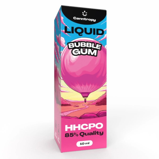 Canntropy HHCPO Liquid Bubblegum, HHCPO 85% quality, 10ml