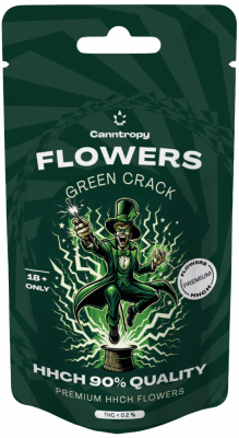 Canntropy HHCH Flower Green Crack, HHCH Quality 90 %, 1 g - 100 g