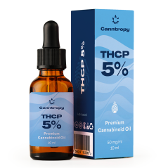 Canntropy THCP Premium kanabinoīdu eļļa - 5%, 500 mg, 10 ml