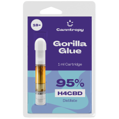 Canntropy H4CBD kassett Gorilla Glue, 95% H4CBD, 1 ml