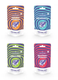 Canntropy H4CBD flowers bundle 30-60 %, All in One Set - 4 x 1 g to 100 g