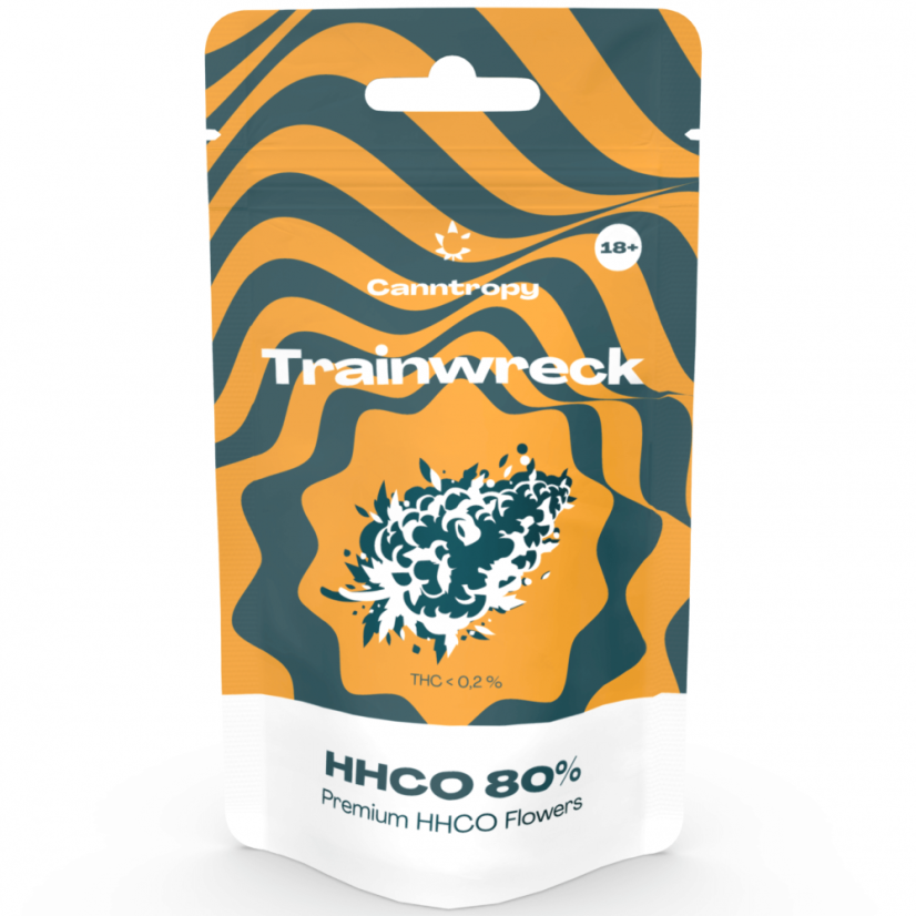 Canntropy HHC-O bloem Trainwreck 80%, 1 g - 100 g