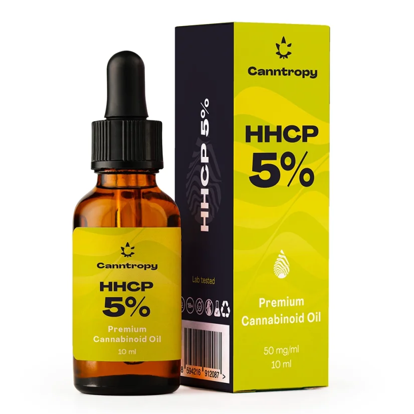 Canntropy HHCP Premium kanabinoidno ulje - 5 %, 500 mg, 10 ml