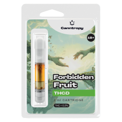 Cartucho Canntropy THCD Forbidden Fruit, THCD 10 %, 1 ml