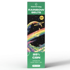 Canntropy CBN Vape Pen szivárványos övek, 95 % CBN, 1 ml
