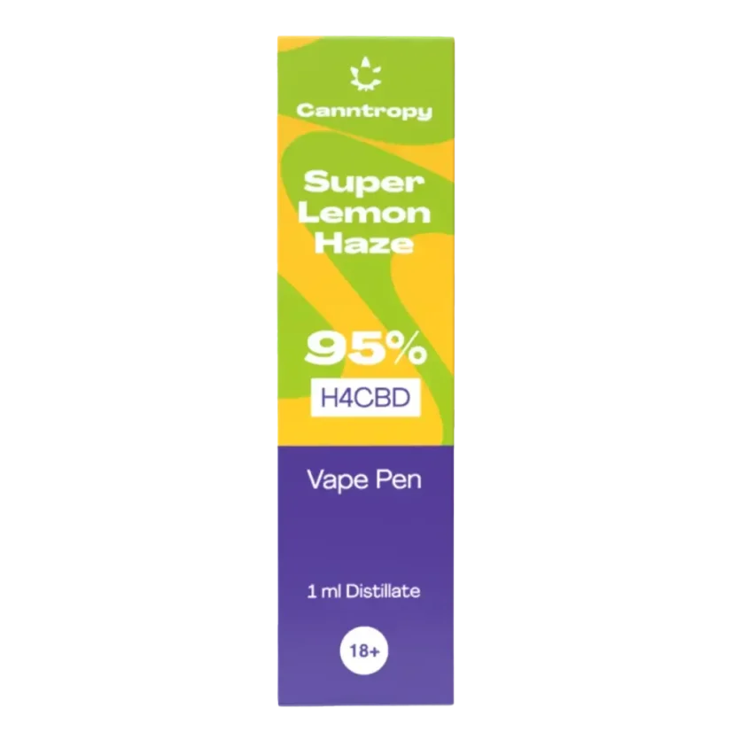 Canntropy H4CBD Στυλό Vape Σούπερ Lemon Haze 95 %, 1 ml