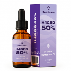 Canntropy H4CBD prémium kannabinoid olaj - 50%, 5000 mg, 10 ml