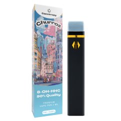 Canntropy 8-OH-HHC Vape Pen Churroz, 8-OH-HHC 90% calitate, 1ml