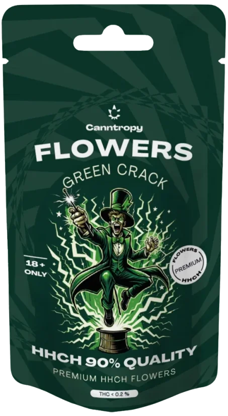 Canntropy HHCH Flower Green Crack, ποιότητα HHCH 90%, 1 g - 100 g