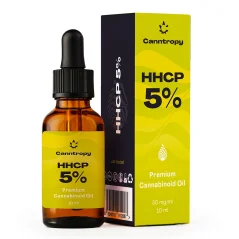 Canntropy HHCP Premium Cannabinoid Oil - 5 %, 500 mg, 10 ml