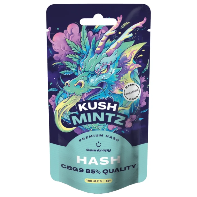 Canntropy CBG9 Hash Kush Mintz, CBG9 85% quality, 1 g - 100 g
