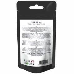 Canntropy THCB Vape Pen Tropical Zkittles, THCB 95% quality, 1 ml