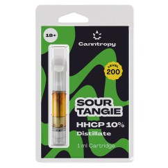 Canntropy HHCP kasetne Sour Tangie - 10% HHCP, 85% CBD, 1 ml