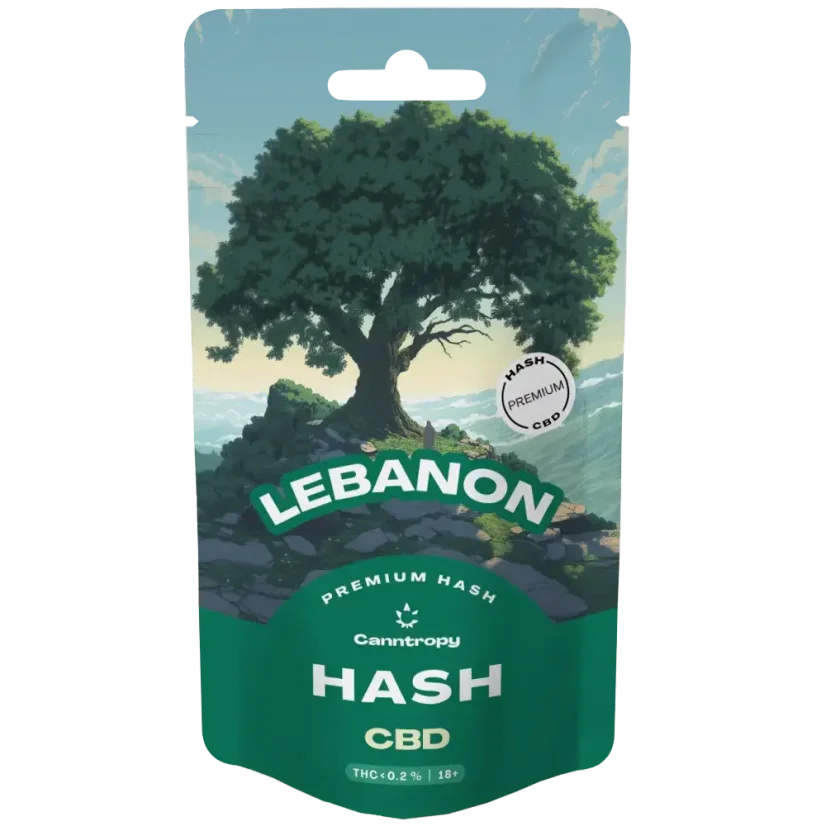 Canntropy CBD Hash Lebanon, CBD, 1 - 100 g