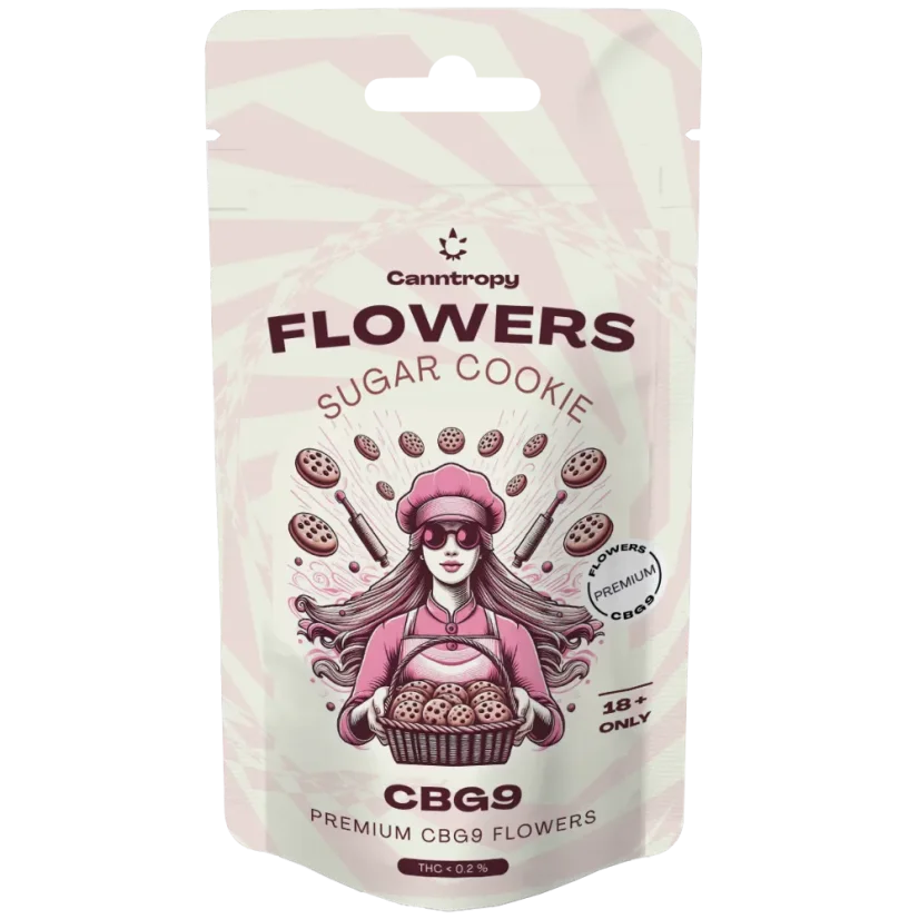 Canntropy CBG9 Flower Sugar Cookie, CBG9 85% quality, 1 g - 100 g