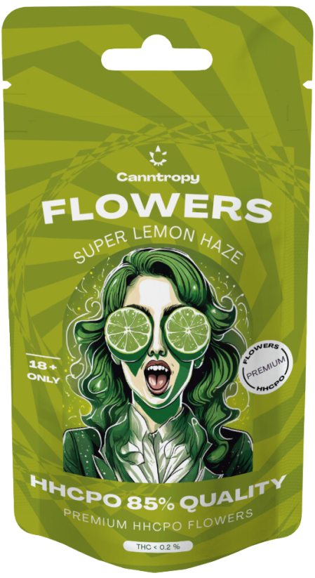 Canntropy HHCPO Flower Super Lemon Haze, qualità HHCPO 85 %, 1 g - 100 g