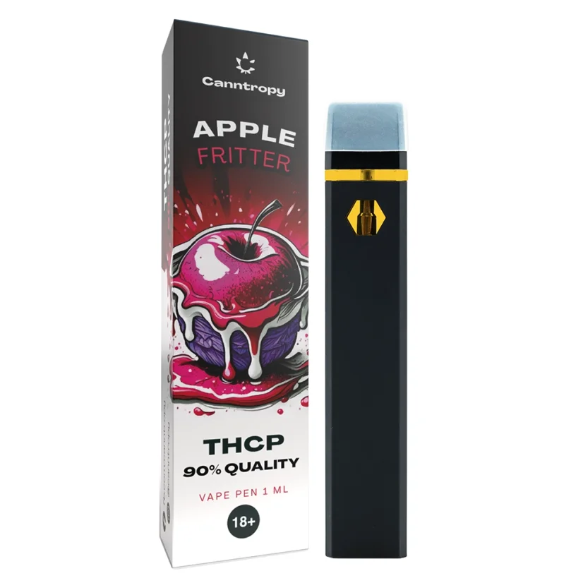 Canntropy THCP Vape Pen Apple Fritter, THCP 90% de calidad, 1ml