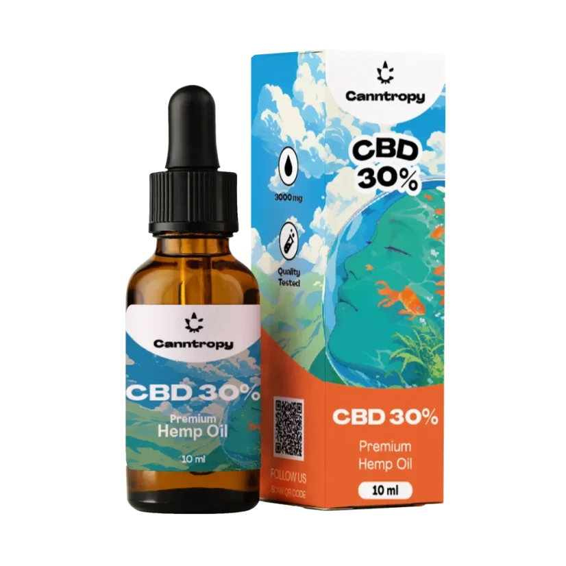 Canntropy CBD Έλαιο Κάνναβης, 30%, 3000mg, 10ml