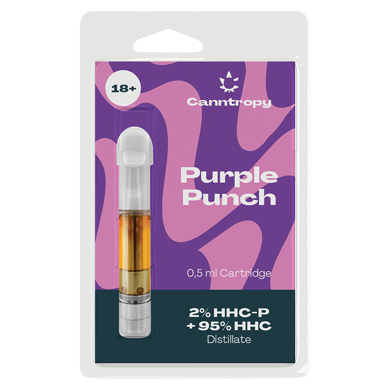 Canntropy HHC Blend padrun Purple Punch, 2% HHC-P, 95% HHC, 0,5 ml