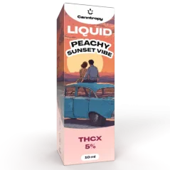 Canntropy THCX Liquid Peachy Sunset Vibe, THCX 5 %, 10 ml
