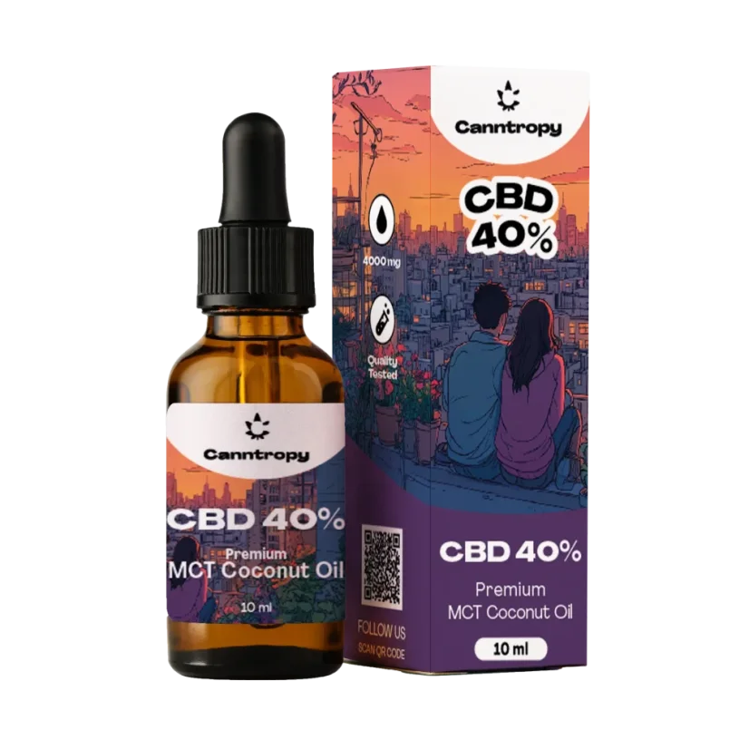Canntropy CBD Έλαιο Κάνναβης, 40%, 4000mg, 10ml