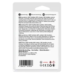 Canntropy CBDP Cartridge Watermelon Zlushie, CBDP 88% kakovosti, 1 ml
