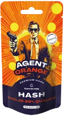 Canntropy THCJD Hash Agent Orange, THCJD 90% quality, 1 g - 5 g
