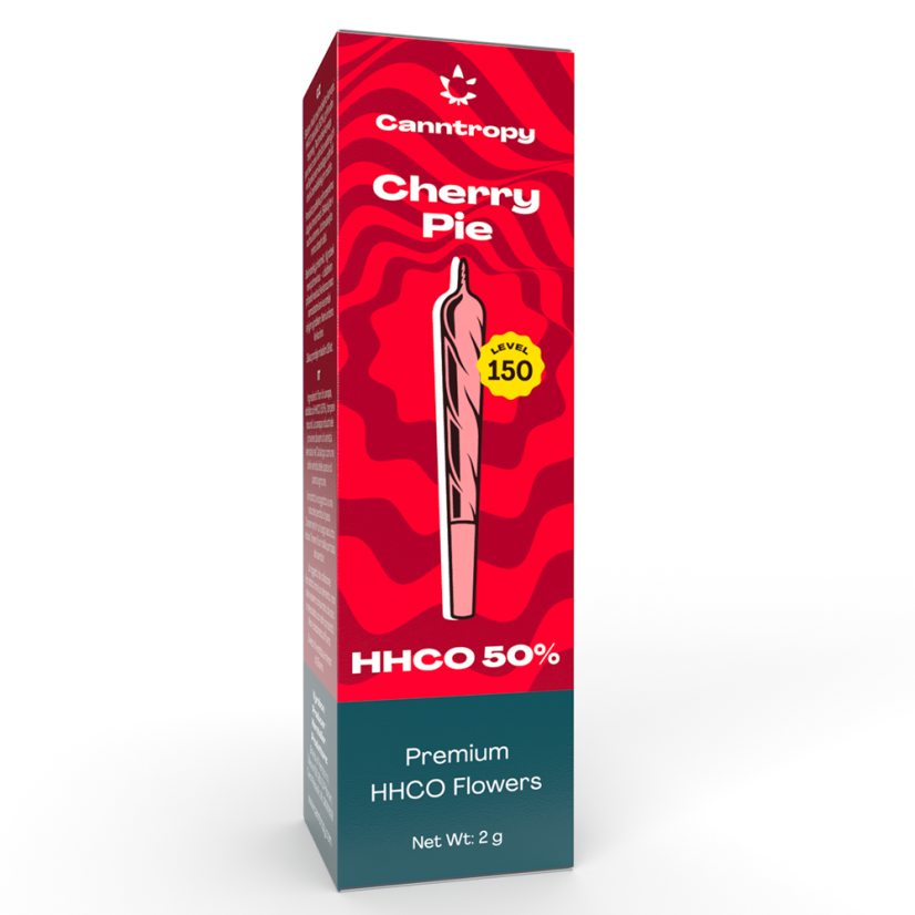 Canntropy HHCO Prerolls Cherry Pie, 50% HHCO, 2g