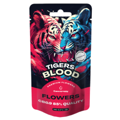 Canntropy CBG9 Flowers Tigers Blood, CBG9 85% kvaliteet, 1-100 g