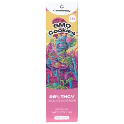 Canntropy THCV μαρκαδόρου μίας χρήσης GMO Cookies ζωντανή ρητίνη τερπένια, ποιότητα THCV 96%, 1 ml