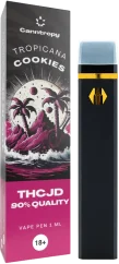 Canntropy Cookies THCJD Vape Pen Tropicana μιας χρήσης, ποιότητας THCJD 90%, 1 ml