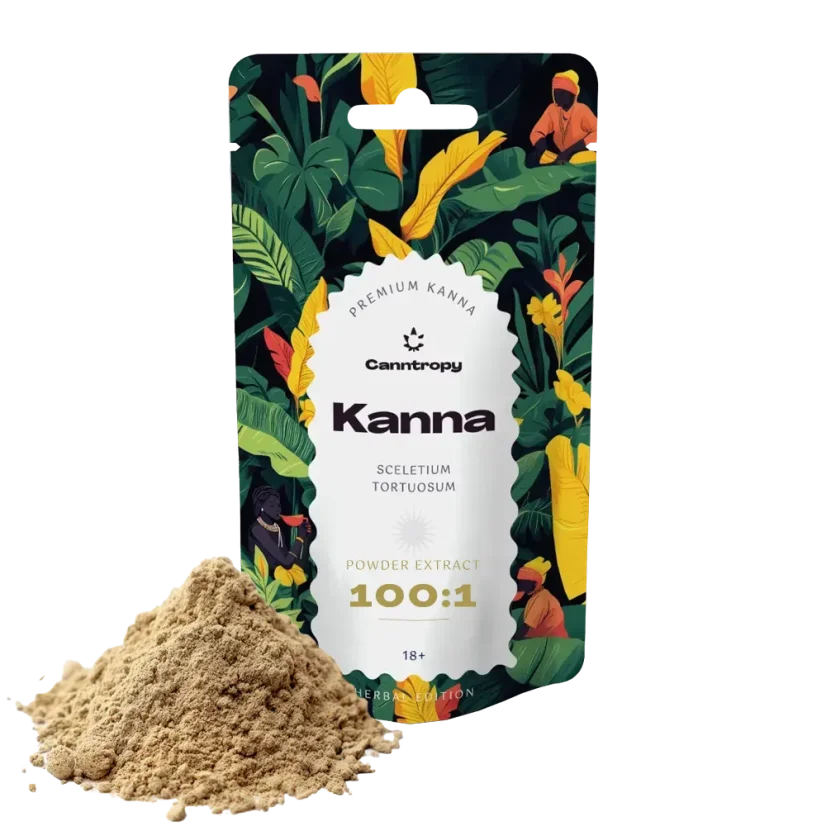 Canntropy Kanna (Sceletium Tortuosum) Pulverextrakt 100x, 5g - 100g