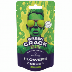 Canntropy CBD Flores Green Crack, CBD 20 %, 1 g - 100 g