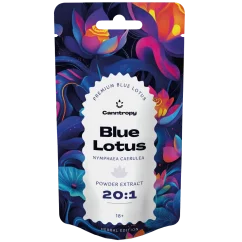 Canntropy Blue Lotus (Nymphaea Caerulea) Powder Extract 20x, 5g - 100g