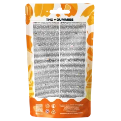 Canntropy THC+ kummikommid apelsinimaitselised, 30 tk x 5 mg, 150 g