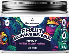 Canntropy HHCP Gummies Fruit Mix, 10 τεμάχια x 2,5 mg, 25 mg