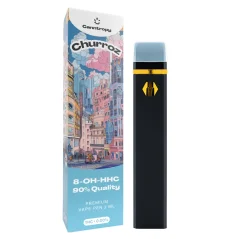 Canntropy Bolígrafo vaporizador 8-OH-HHC Churroz, calidad 8-OH-HHC 90%, 1 ml