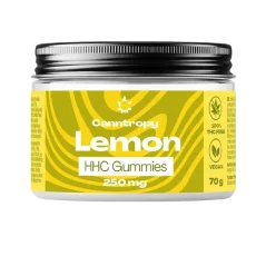Canntropy HHC Fruit Gummies Citroen, 250 mg HHC, 10 stuks x 25 mg, 70 g