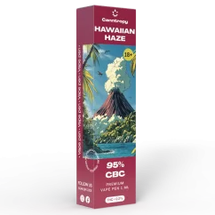 Canntropy CBC Vape Pen Hawaiian Haze, 95 % CBC, 1ml