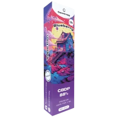 Canntropy CBDP Vape Pen Blueberry, CBDP 88% quality, 1 ml