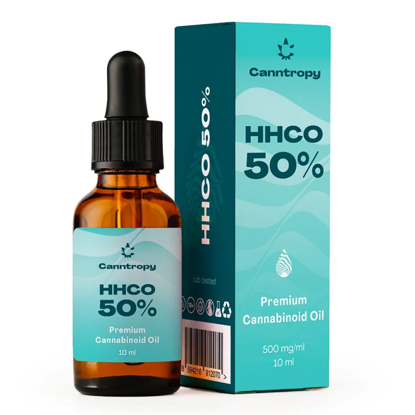 Canntropy HHC-O Premium Cannabinoid Oil - 50 %, 5000 mg, 10 ml
